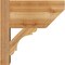 Ekena Millwork Olympic Slat Rough Sawn Outlooker, Western Red Cedar, 8"W x 14"D x 14"H OUT08X14X14OLY06RWR - alternate 3